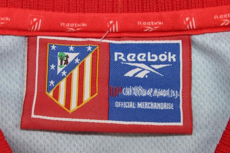 Thailand Quality(AAA) 1998/99 Atletico Madrid Away Retro Soccer Jersey