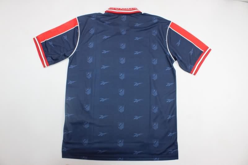 Thailand Quality(AAA) 1998/99 Atletico Madrid Away Retro Soccer Jersey