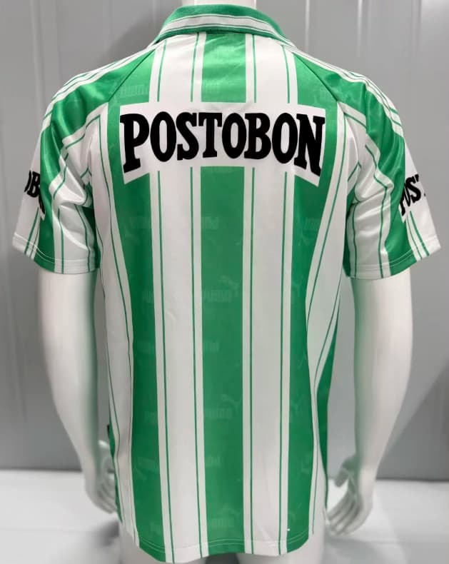 Thailand Quality(AAA) 1997/98 Atletico Nacional Home Retro Soccer Jersey