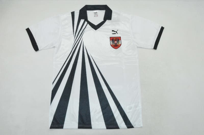 Thailand Quality(AAA) 1990/91 Austria Home Retro Soccer Jersey