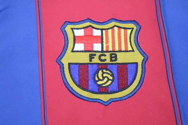 Thailand Quality(AAA) 2003/04 Barcelona Home Retro Soccer Jersey