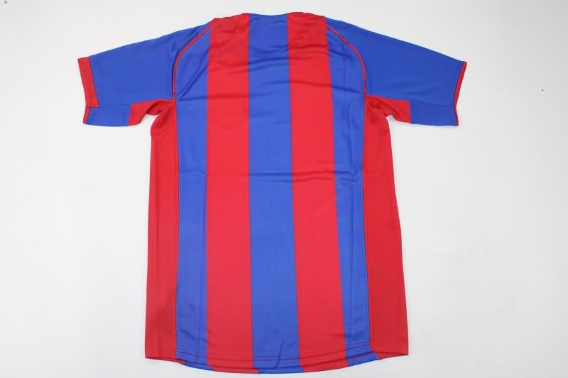Thailand Quality(AAA) 2004/05 Barcelona Home Retro Soccer Jersey