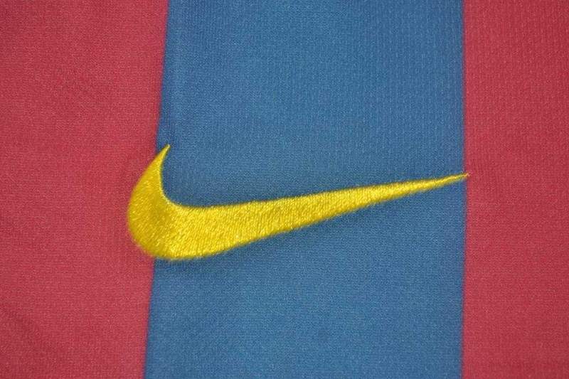 Thailand Quality(AAA) 2005/06 Barcelona Home Retro Soccer Jersey