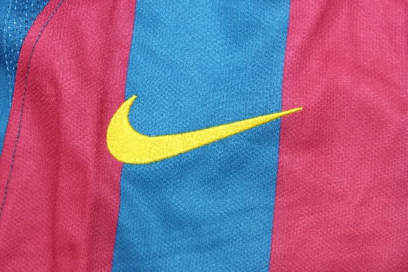 Thailand Quality(AAA) 2005/06 Barcelona Home UCL Long Retro Soccer Jersey