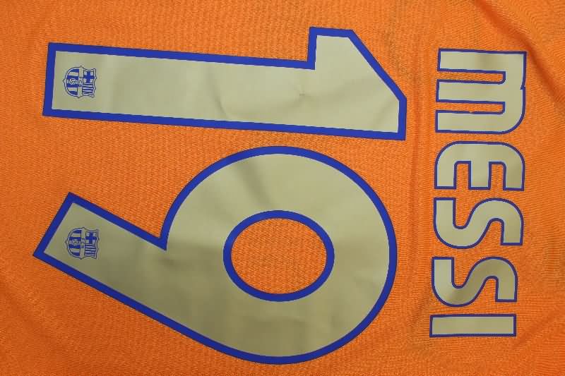 Thailand Quality(AAA) 2006/07 Barcelona Away Retro Soccer Jersey