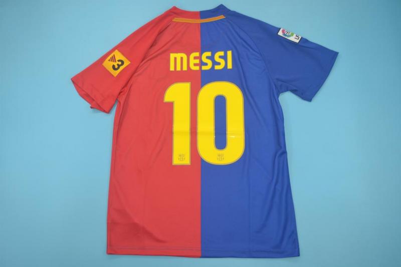 Thailand Quality(AAA) 2008/09 Barcelona Home Retro Soccer Jerseyr