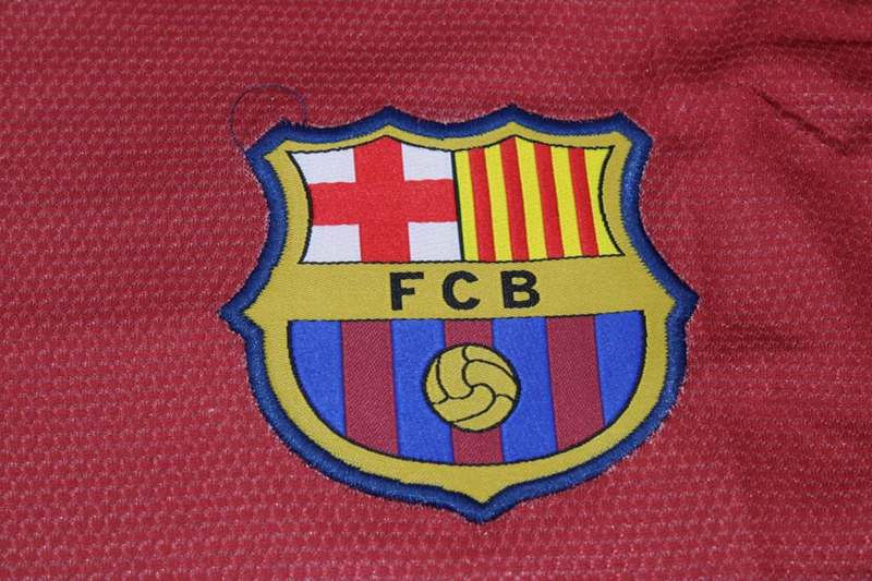 Thailand Quality(AAA) 2008/09 Barcelona Home Retro Soccer Jersey(L/S)