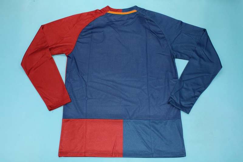 Thailand Quality(AAA) 2008/09 Barcelona Home Retro Soccer Jersey(L/S)