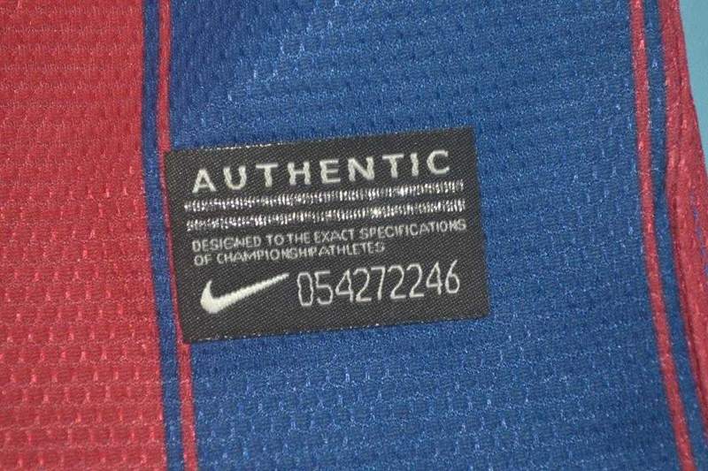 Thailand Quality(AAA) 2009/10 Barcelona Home Retro Soccer Jersey