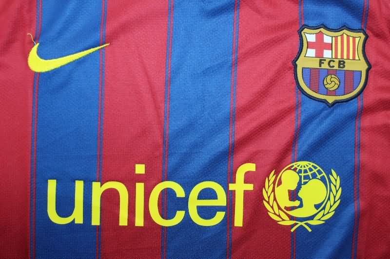 Thailand Quality(AAA) 2009/10 Barcelona Home Retro Soccer Jersey (Player)