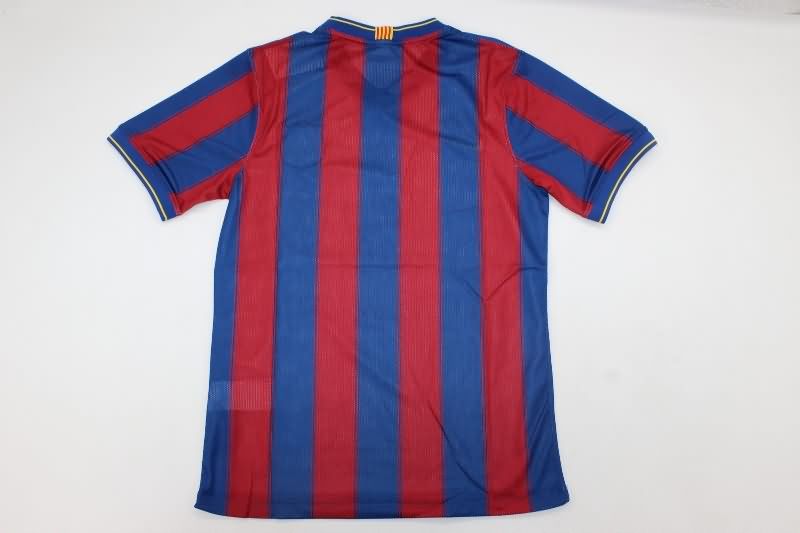 Thailand Quality(AAA) 2009/10 Barcelona Home Retro Soccer Jersey (Player)