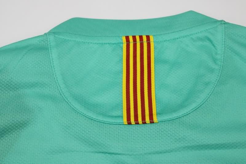 Thailand Quality(AAA) 2010/11 Barcelona Away Retro Long Sleeve Soccer Jersey