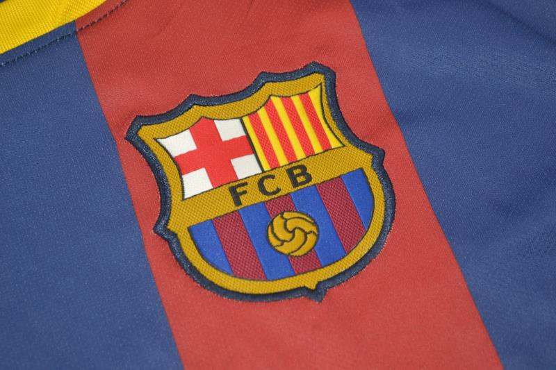 Thailand Quality(AAA) 2010/11 Barcelona Home Retro Soccer Jersey