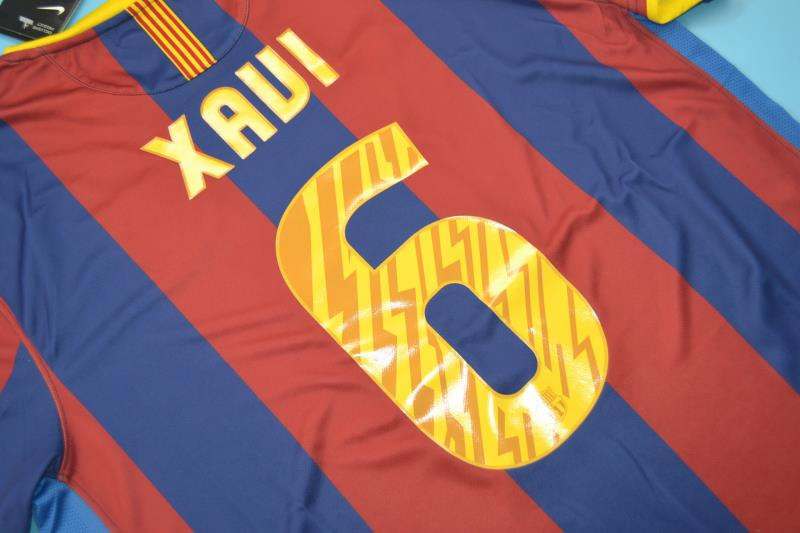 Thailand Quality(AAA) 2010/11 Barcelona Home Retro Soccer Jersey