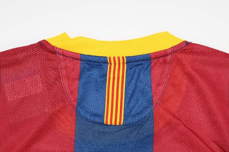 Thailand Quality(AAA) 2010/11 Barcelona Home Retro Soccer Jersey (Player)