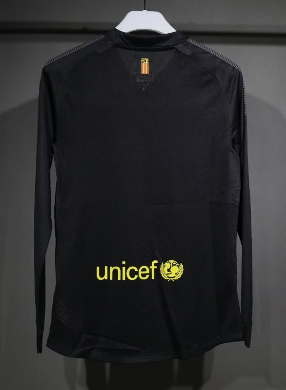Thailand Quality(AAA) 2011/12 Barcelona Away Retro Long Sleeve Soccer Jersey (Player)