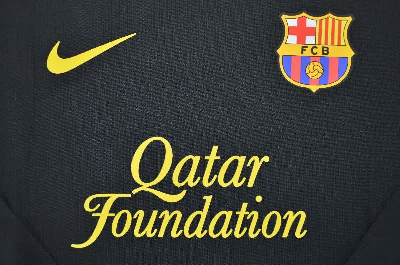 Thailand Quality(AAA) 2011/12 Barcelona Away Retro Long Sleeve Soccer Jersey (Player)