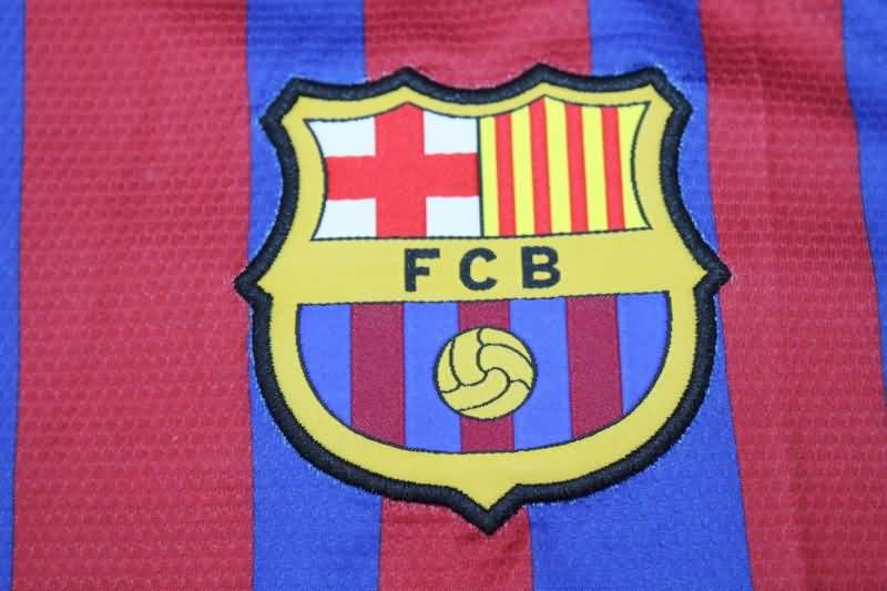 Thailand Quality(AAA) 2011/12 Barcelona Home Retro Soccer Jersey