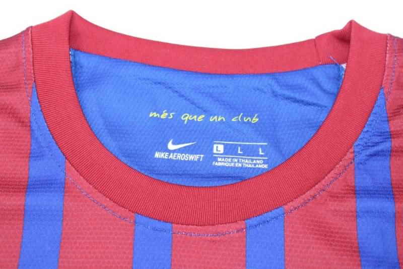 Thailand Quality(AAA) 2011/12 Barcelona Home Retro Soccer Jersey