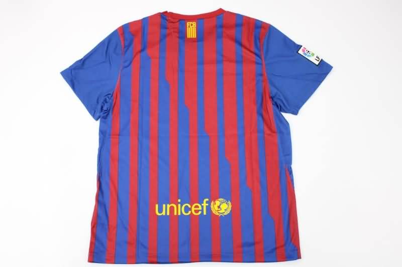 Thailand Quality(AAA) 2011/12 Barcelona Home Retro Soccer Jersey