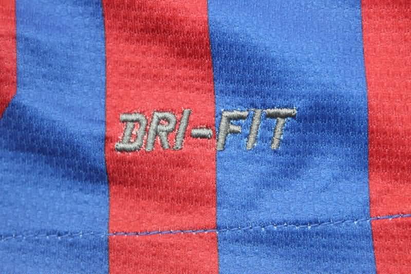 Thailand Quality(AAA) 2011/12 Barcelona Home Long Slevee Retro Soccer Jersey