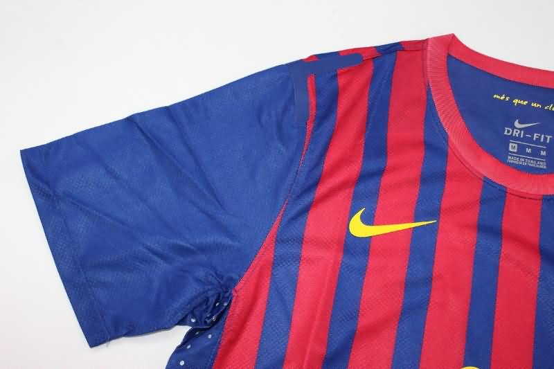 Thailand Quality(AAA) 2011/12 Barcelona Home Soccer Jersey(Player)