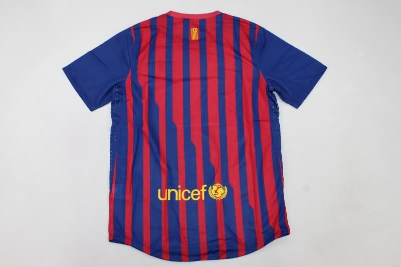 Thailand Quality(AAA) 2011/12 Barcelona Home Soccer Jersey(Player)