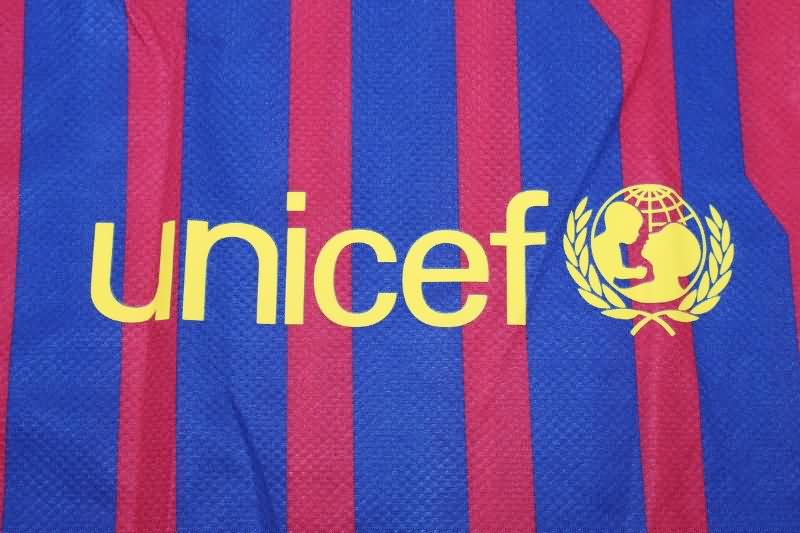 Thailand Quality(AAA) 2011/12 Barcelona Home Soccer Jersey(Player)