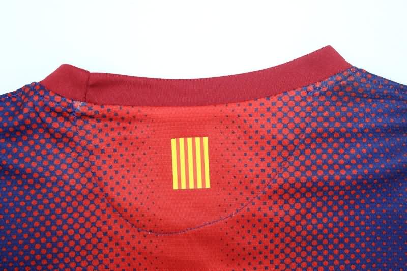 Thailand Quality(AAA) 2012/13 Barcelona Home Long Slevee Retro Soccer Jersey