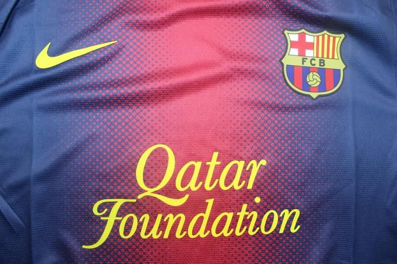 Thailand Quality(AAA) 2012/13 Barcelona Home Retro Soccer Jersey(Player)