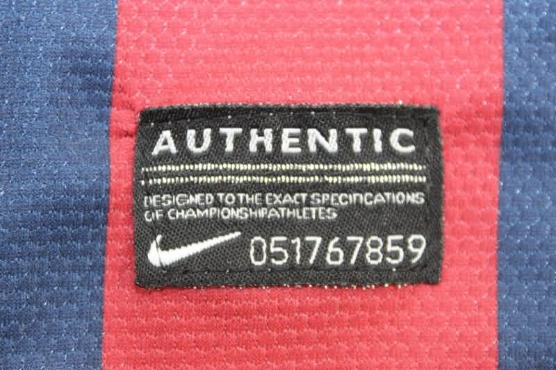 Thailand Quality(AAA) 2013/14 Barcelona Home Retro Soccer Jersey (Player)
