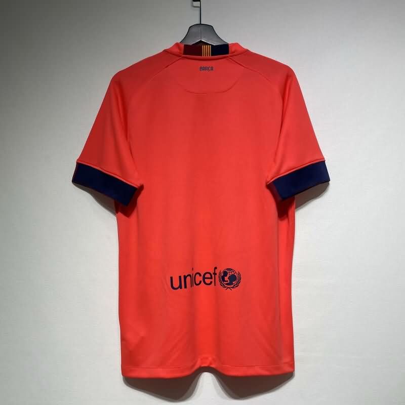 Thailand Quality(AAA) 2014/15 Barcelona Away Retro Soccer Jersey