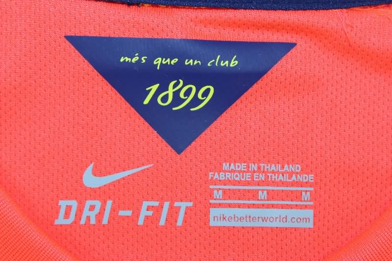 Thailand Quality(AAA) 2014/15 Barcelona Away Retro Soccer Jersey