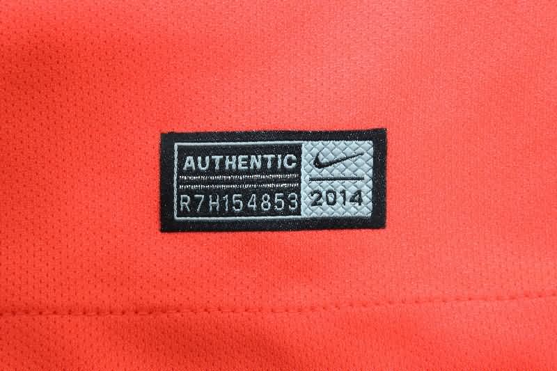 Thailand Quality(AAA) 2014/15 Barcelona Away Retro Soccer Jersey