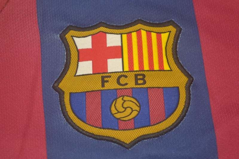 Thailand Quality(AAA) 2014/15 Barcelona Home Retro Soccer Jersey