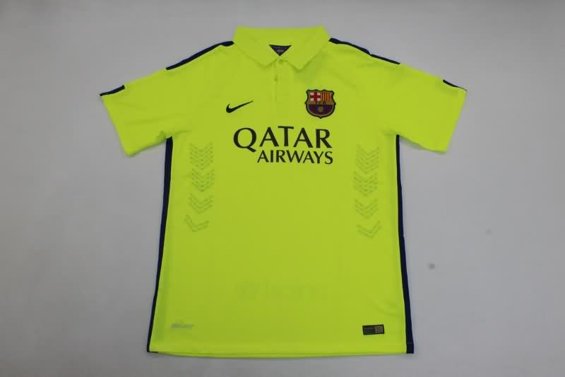 Thailand Quality(AAA) 2014/15 Barcelona Third Retro Soccer Jersey