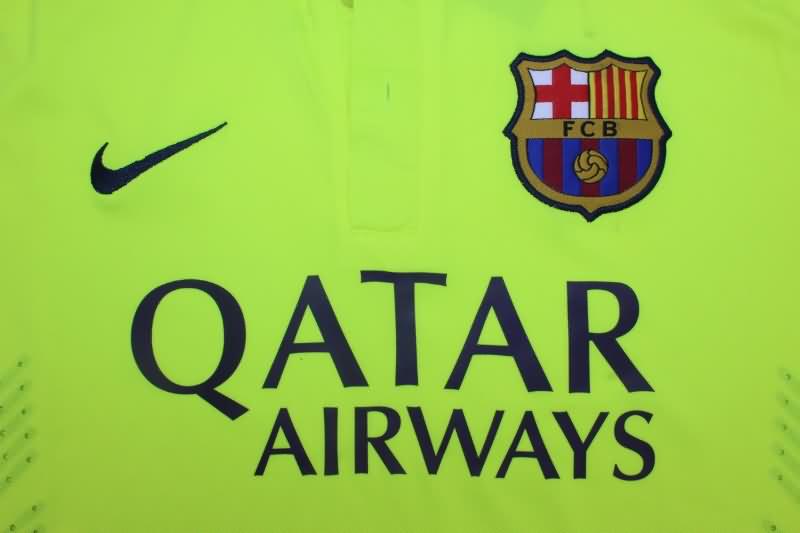 Thailand Quality(AAA) 2014/15 Barcelona Third Retro Soccer Jersey