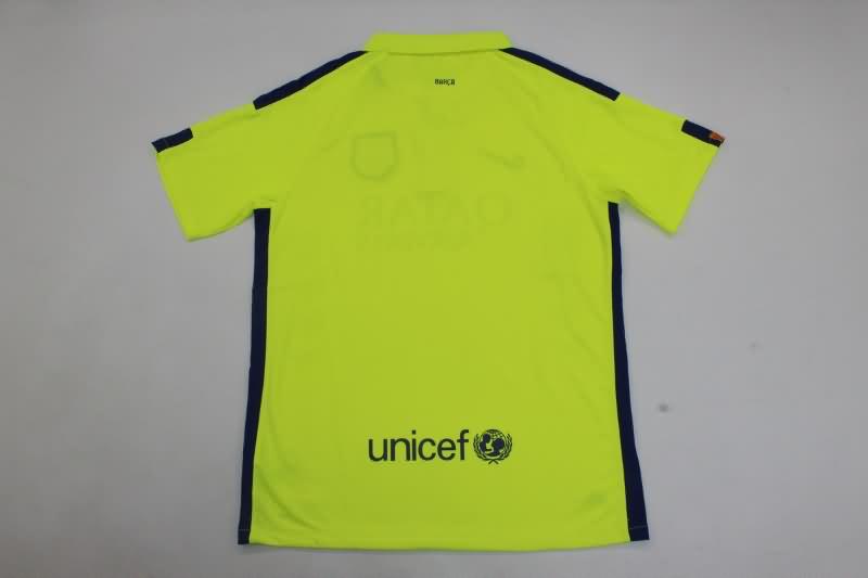 Thailand Quality(AAA) 2014/15 Barcelona Third Retro Soccer Jersey