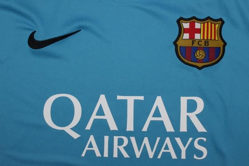 Thailand Quality(AAA) 2015/16 Barcelona Third Retro Soccer Jersey