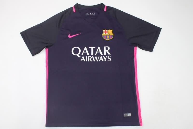 Thailand Quality(AAA) 2016/17 Barcelona Away Retro Soccer Jersey