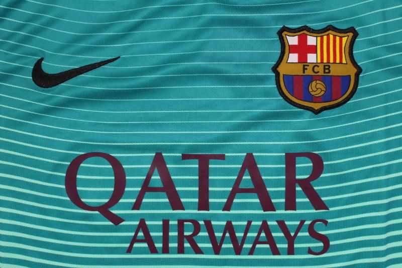 Thailand Quality(AAA) 2016/17 Barcelona Third Retro Soccer Jersey