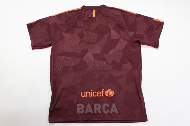 Thailand Quality(AAA) 2017/18 Barcelona Third Retro Soccer Jersey