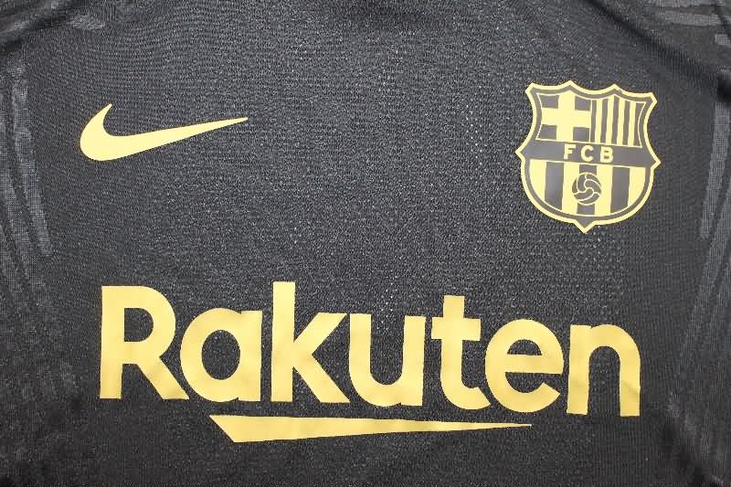 Thailand Quality(AAA) 2020/21 Barcelona Away Retro Soccer Jersey (Player)