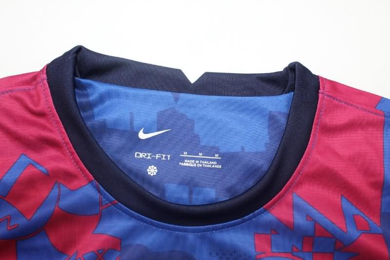Thailand Quality(AAA) 2021/22 Barcelona Third Retro Soccer Jersey