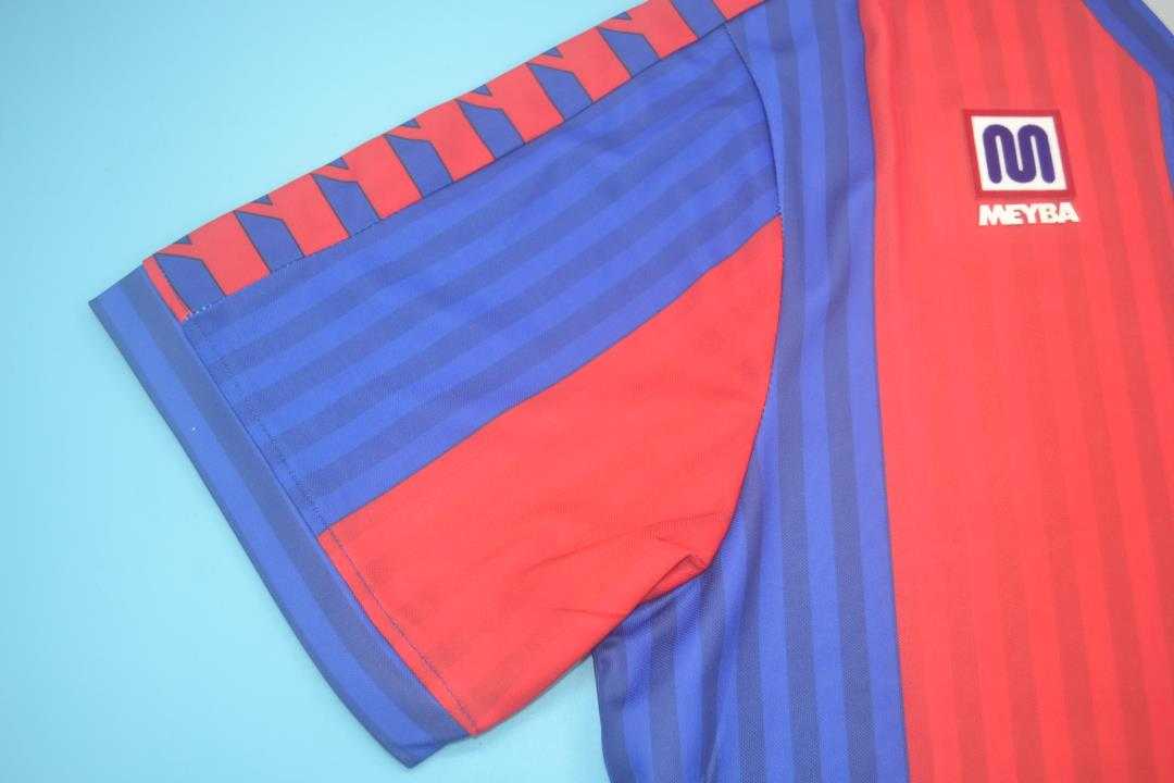 Thailand Quality(AAA) 1991/92 Barcelona Home Retro Soccer Jersey