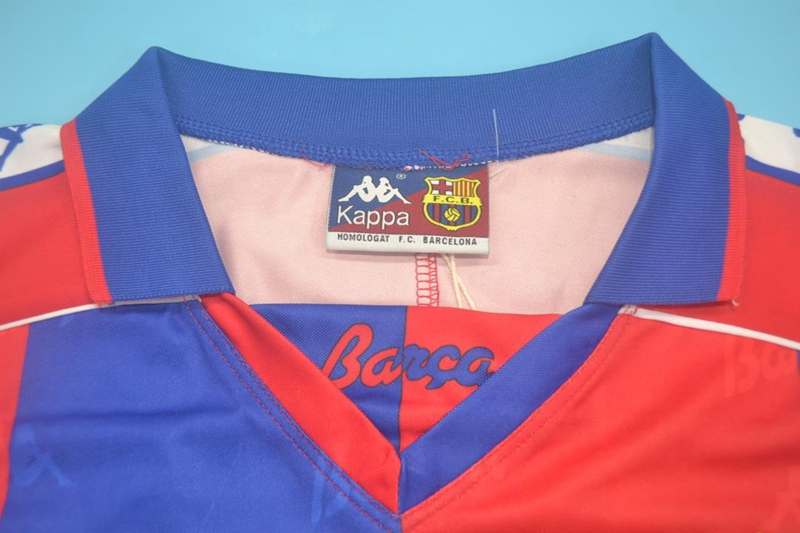 Thailand Quality(AAA) 1992/95 Barcelona Home Retro Soccer Jersey