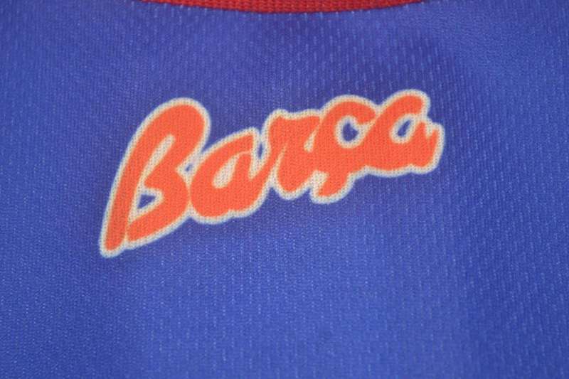 Thailand Quality(AAA) 1997/98 Barcelona Away Retro Soccer Jersey