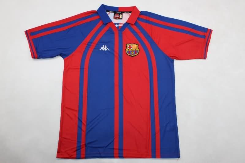 Thailand Quality(AAA) 1997/98 Barcelona Home Retro Soccer Jersey