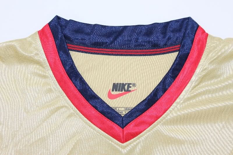 Thailand Quality(AAA) 1998/2001 Barcelona Away Retro Soccer Jersey