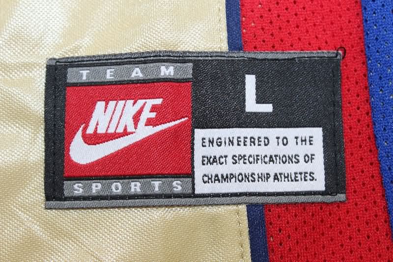 Thailand Quality(AAA) 1998/2001 Barcelona Away Retro Soccer Jersey